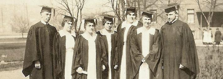1923年师范学院的毕业生